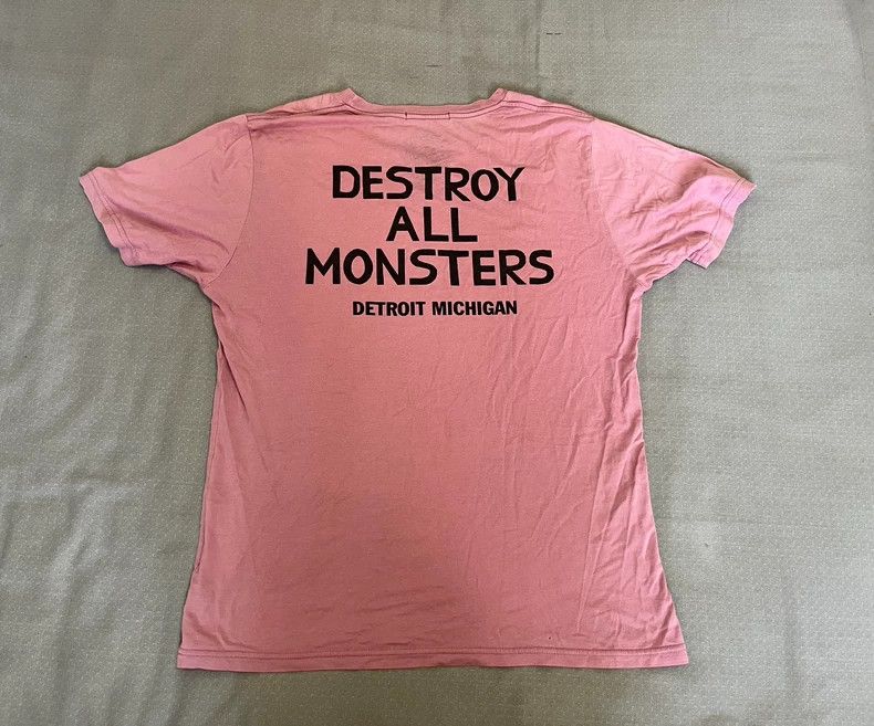 Hysteric Glamour Vintage Graphic Pink T-Shirt with Prints Size M / US 6-8 / IT 42-44 - 6 Thumbnail