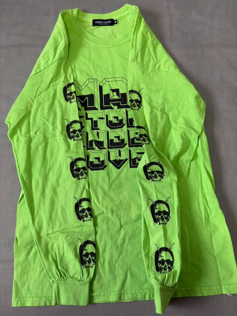 Undercover Long Sleeve Undercover Skull T-Shirt Size M / US 6-8 / IT 42-44 - 5 Thumbnail