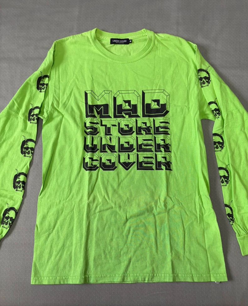 Undercover Long Sleeve Undercover Skull T-Shirt Size M / US 6-8 / IT 42-44 - 2 Thumbnail