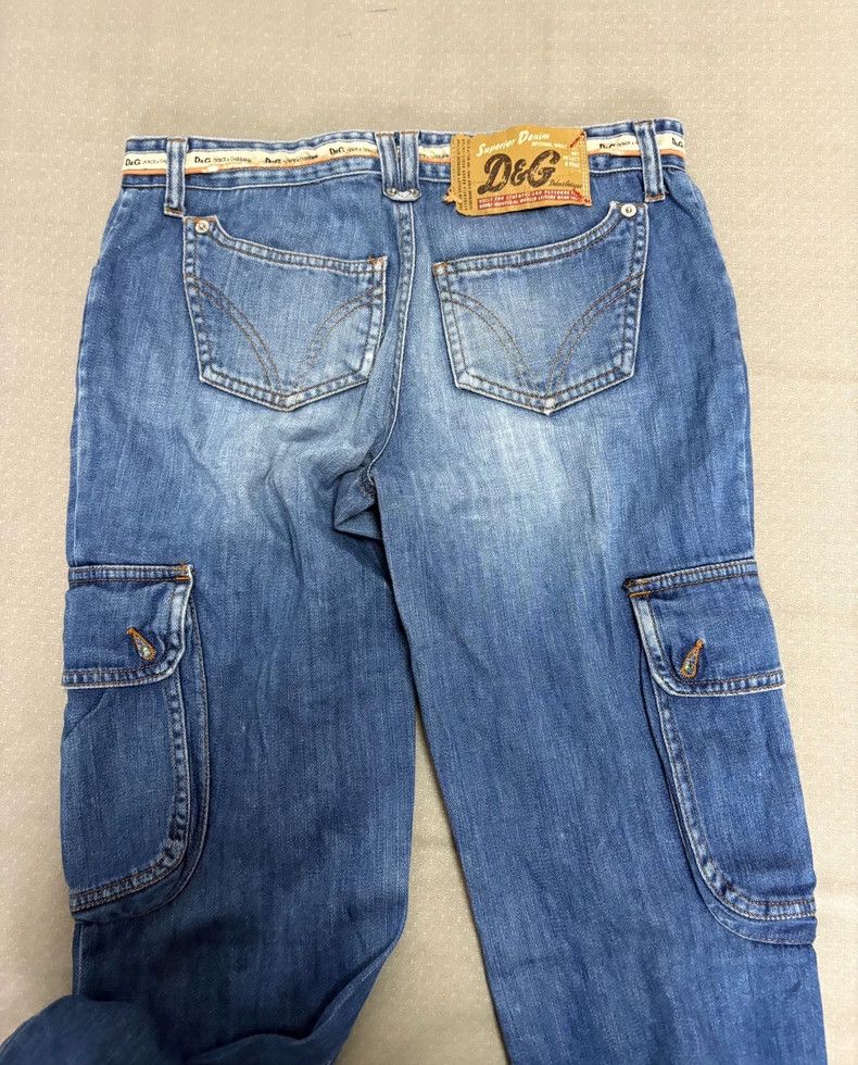Dolce & Gabbana Vintage Dolce&Gabbana Cargo Jeans Size 28" / US 6 / IT 42 - 9 Thumbnail