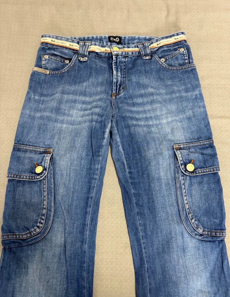 Dolce & Gabbana Vintage Dolce&Gabbana Cargo Jeans Size 28" / US 6 / IT 42 - 5 Thumbnail