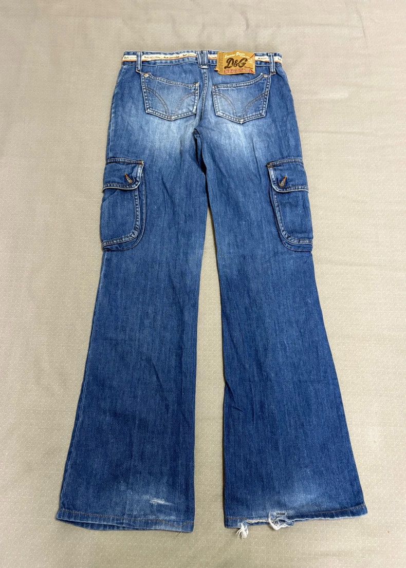 Dolce & Gabbana Vintage Dolce&Gabbana Cargo Jeans Size 28" / US 6 / IT 42 - 2 Thumbnail