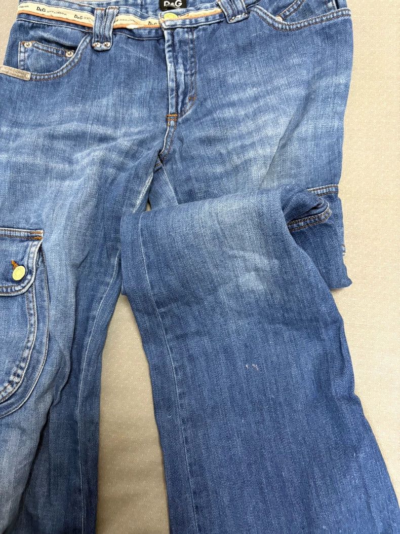 Dolce & Gabbana Vintage Dolce&Gabbana Cargo Jeans Size 28" / US 6 / IT 42 - 7 Thumbnail