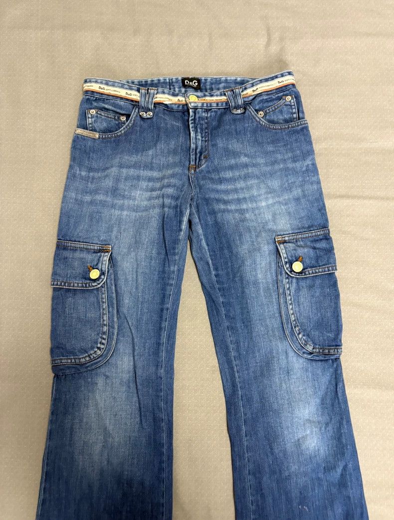 Dolce & Gabbana Vintage Dolce&Gabbana Cargo Jeans Size 28" / US 6 / IT 42 - 3 Thumbnail