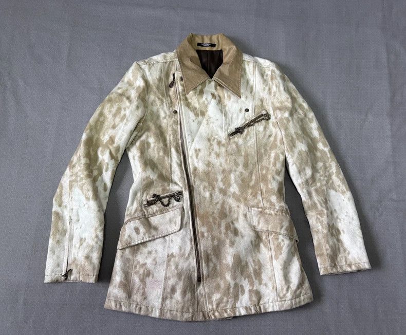 Yohji Yamamoto Vintage Rare Tornado Mart Leather Jacket Size M / US 6-8 / IT 42-44 - 2 Thumbnail