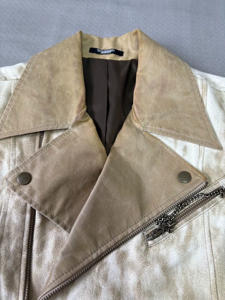 Yohji Yamamoto Vintage Rare Tornado Mart Leather Jacket Size M / US 6-8 / IT 42-44 - 7 Thumbnail