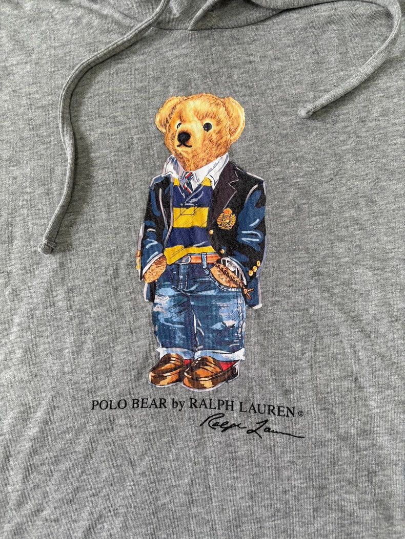 Ralph Lauren Ralph Lauren Bear Graphic Hoodie Sweatshirt Size L / US 10 / IT 46 - 4 Thumbnail