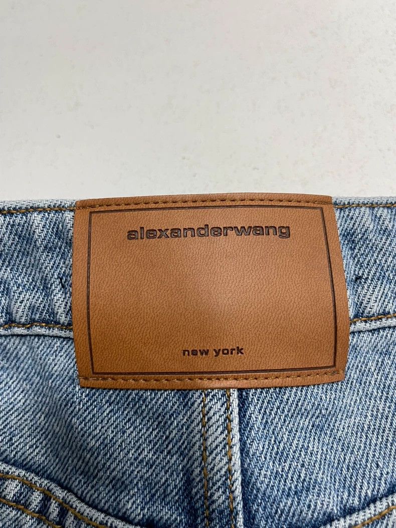 Alexander Wang Alexander Wang Denim Shorts Size 27 Size 27" / US 4 / IT 40 - 5 Thumbnail