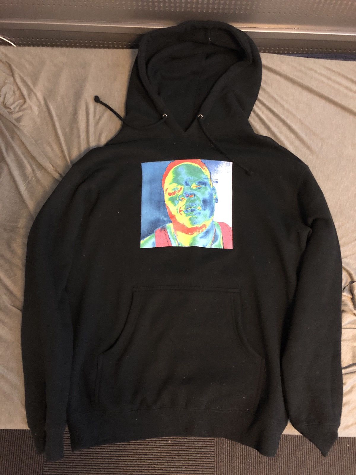 Brockhampton Brockhampton Black Jabari Thermal Hoodie rare Grailed