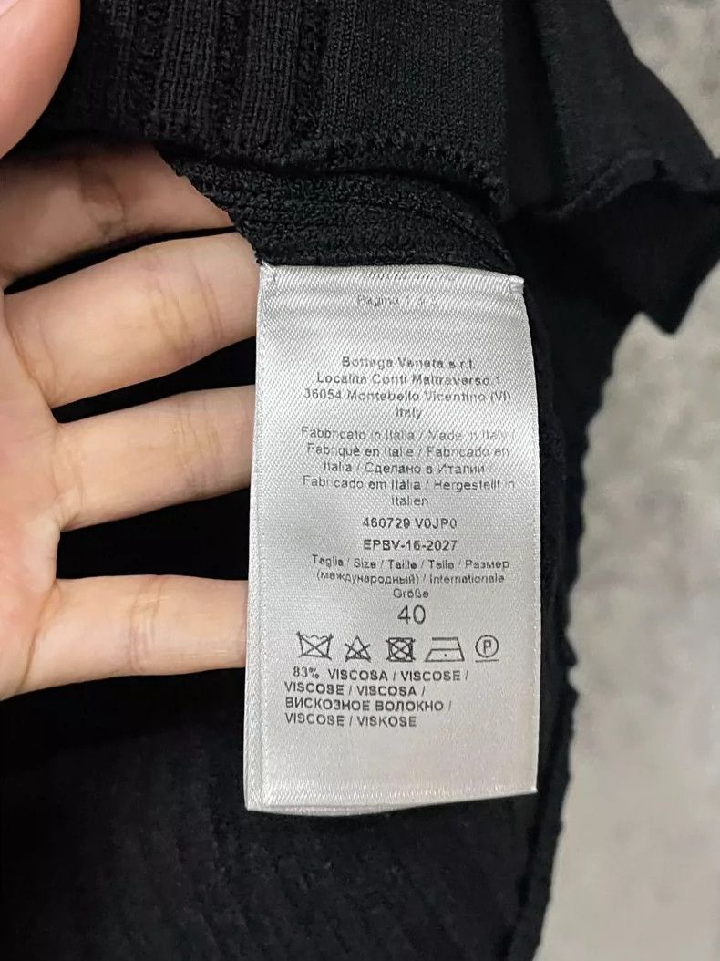 Bottega Veneta Bottega Veneta Black Tank Top Size M / US 6-8 / IT 42-44 - 6 Thumbnail