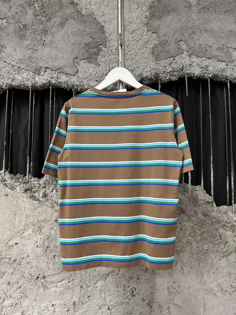 Prada Miumiu Striped Short Sleeve T-Shirt Size S / US 4 / IT 40 - 2 Thumbnail