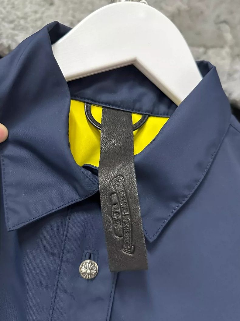 Chrome Hearts Chrome Hearts Yellow Cross Nylon Short Sleeve Shirt Size XS / US 0-2 / IT 36-38 - 6 Thumbnail