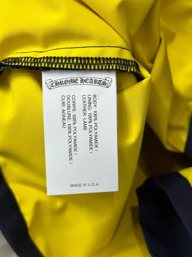 Chrome Hearts Chrome Hearts Yellow Cross Nylon Short Sleeve Shirt Size XS / US 0-2 / IT 36-38 - 7 Thumbnail