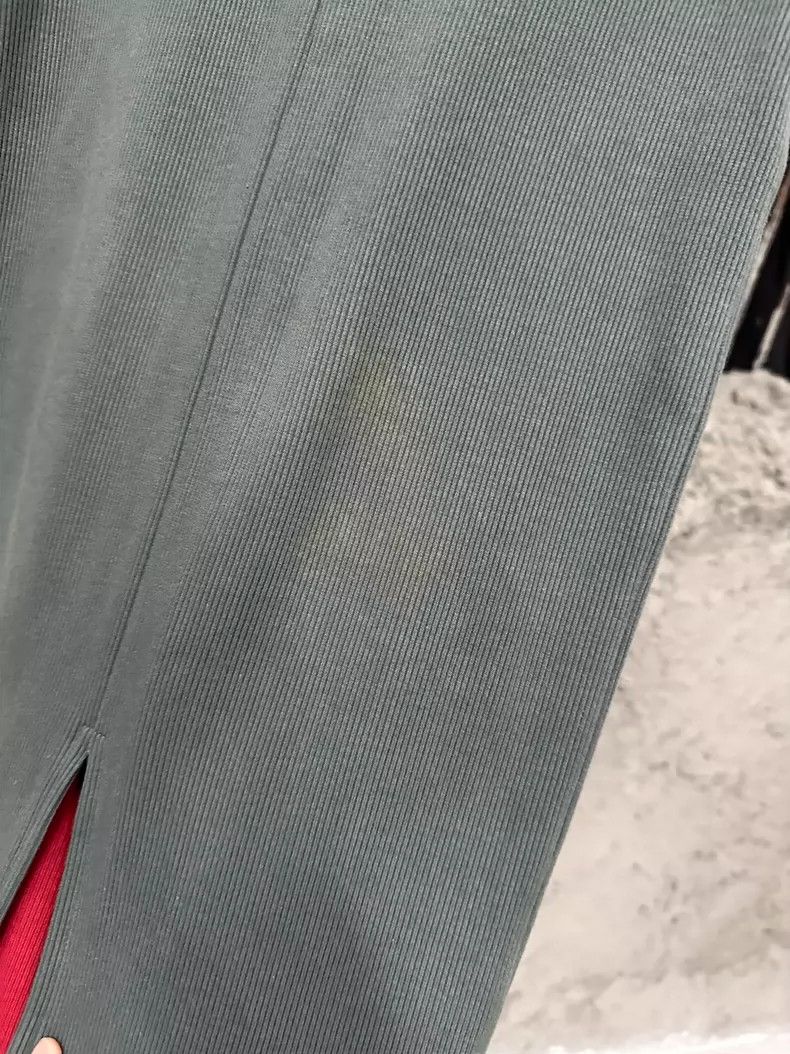 Acronym Acw Half Skirt in Green and Red Size 22" - 6 Thumbnail