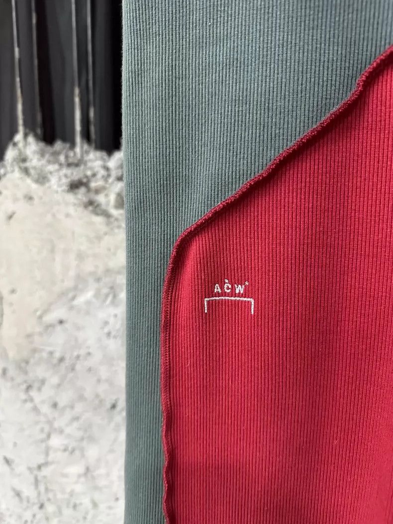 Acronym Acw Half Skirt in Green and Red Size 22" - 5 Thumbnail