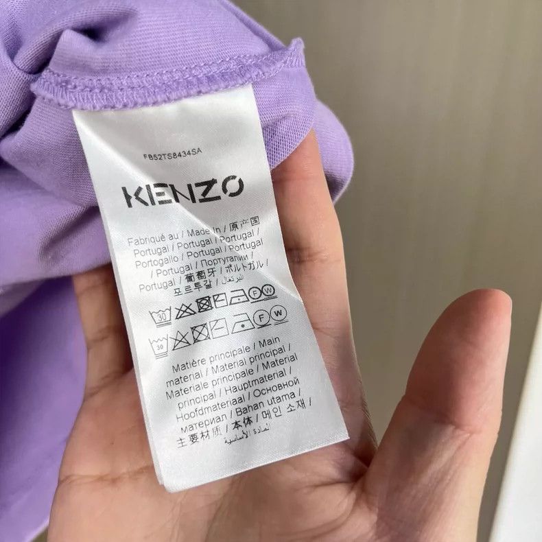 Kenzo Kenzo Embroidered Tiger Short Sleeve T-Shirt Size S / US 4 / IT 40 - 6 Thumbnail