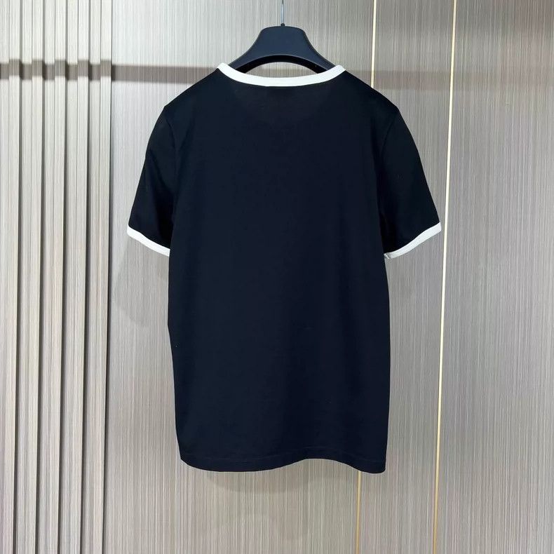 Celine Celine Paris Black Short Sleeve T-Shirt Size XS / US 0-2 / IT 36-38 - 2 Thumbnail