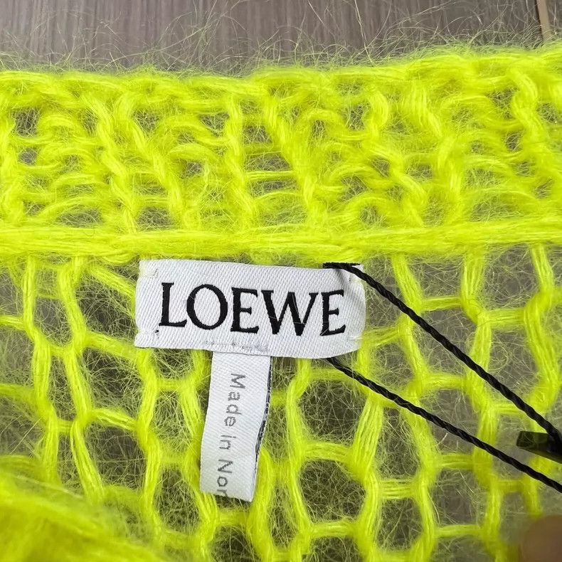 Loewe Loewe Neon Logo Knit Sweater Size S Size S / US 4 / IT 40 - 5 Thumbnail