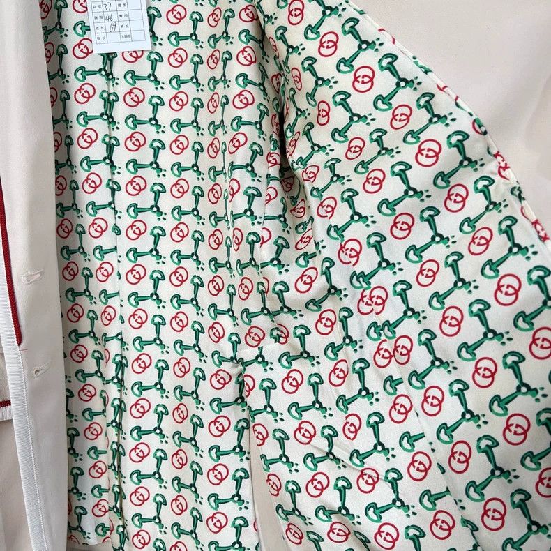 Gucci Gucci Stylish Blazer with Red Trim Size L / US 10 / IT 46 - 6 Thumbnail