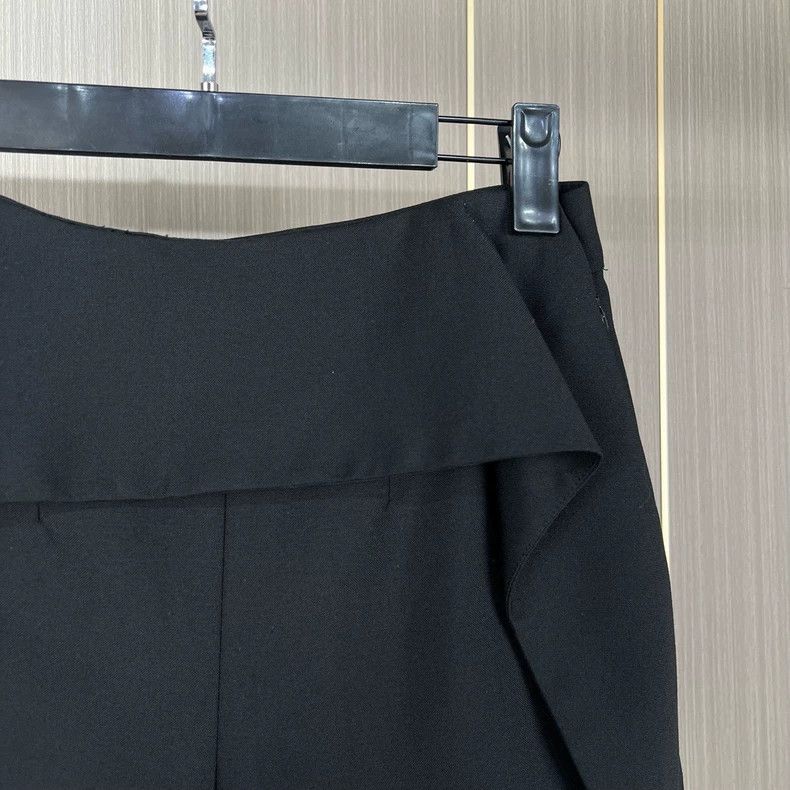 Balenciaga Balenciaga Black Irregular Shorts Size 36 Size 36" / US 14 / IT 50 - 3 Thumbnail