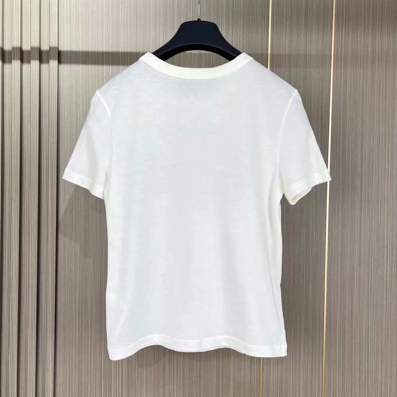 Gucci Gucci Short Sleeve Logo T-shirt in White Size XS / US 0-2 / IT 36-38 - 2 Thumbnail