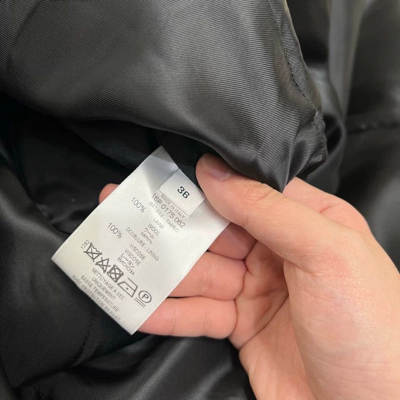 Givenchy Givenchy Long Wool Coat with Waist Detail Size S / US 4 / IT 40 - 6 Thumbnail