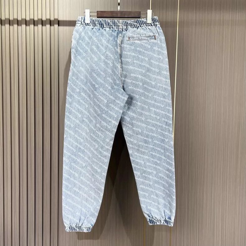 Alexander Wang Alexander Wang Printed Denim Casual Pants Size S Size 25" / US 0 / IT 36 - 2 Thumbnail