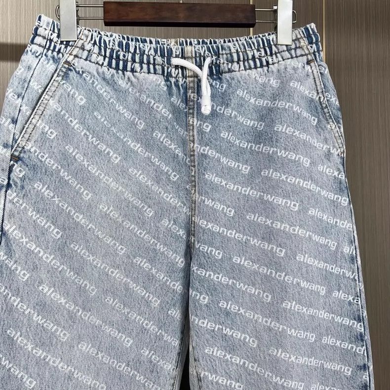 Alexander Wang Alexander Wang Printed Denim Casual Pants Size S Size 25" / US 0 / IT 36 - 3 Thumbnail