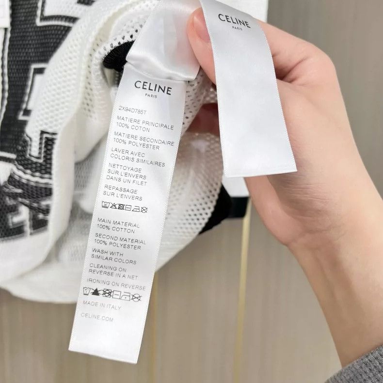 Celine Celine Number 16 Mesh Crop Top Size XS / US 0-2 / IT 36-38 - 6 Thumbnail