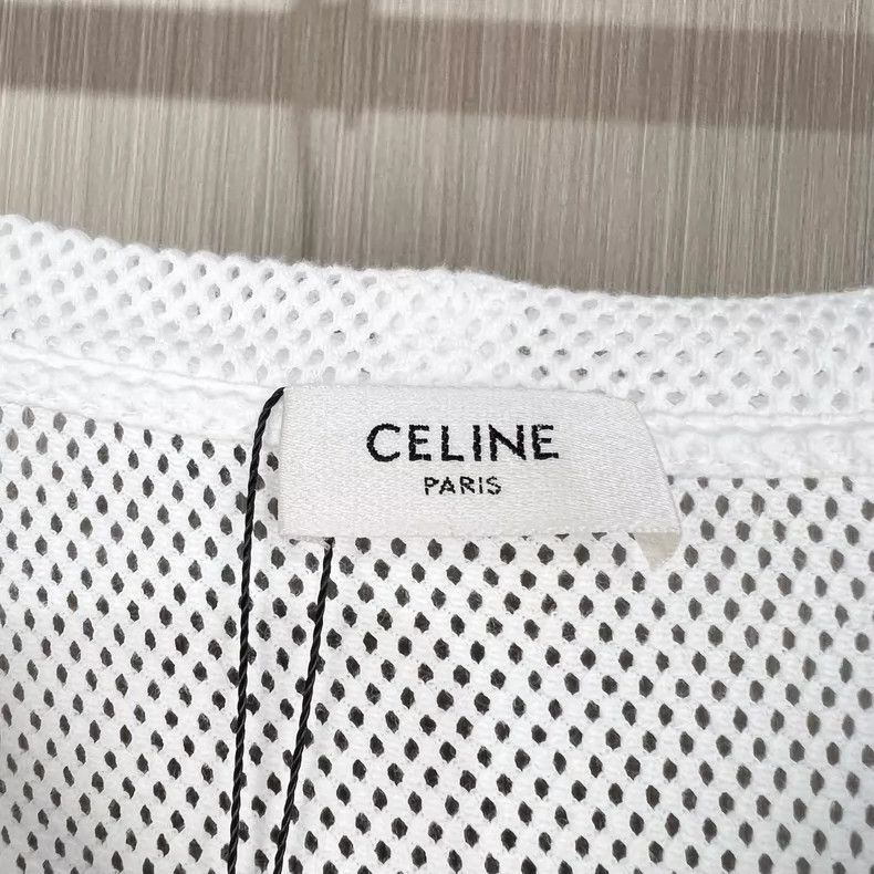 Celine Celine Number 16 Mesh Crop Top Size XS / US 0-2 / IT 36-38 - 5 Thumbnail