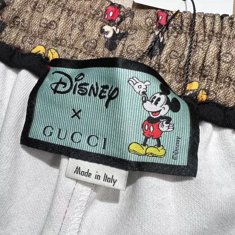 Gucci Gucci x Disney Mickey Mouse Printed Sweatpants Size 23" - 6 Thumbnail