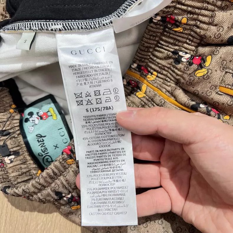 Gucci Gucci x Disney Mickey Mouse Printed Sweatpants Size 23" - 7 Thumbnail