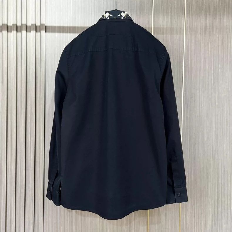 Givenchy Givenchy Floral Collar Long Sleeve Shirt Size XL / US 12-14 / IT 48-50 - 2 Thumbnail