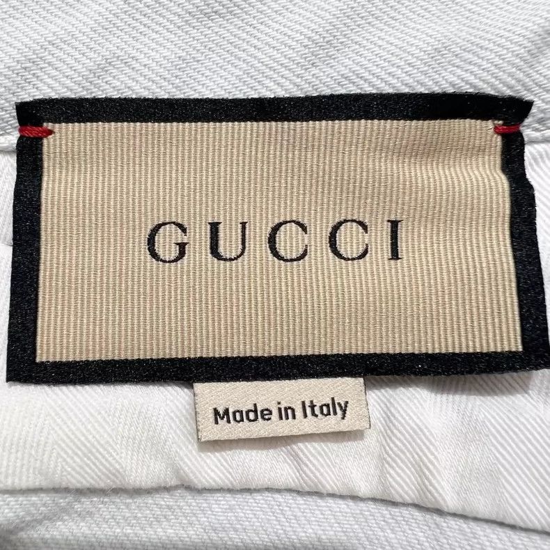 Gucci Gucci Patchwork Denim Long Pants Size 34 Size 34" / US 12 / IT 48 - 5 Thumbnail