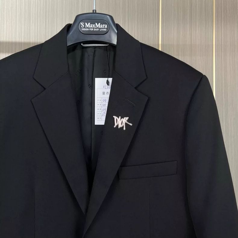 Dior Dior Metal Letter Blazer Size 44 Size XL / US 12-14 / IT 48-50 - 3 Thumbnail