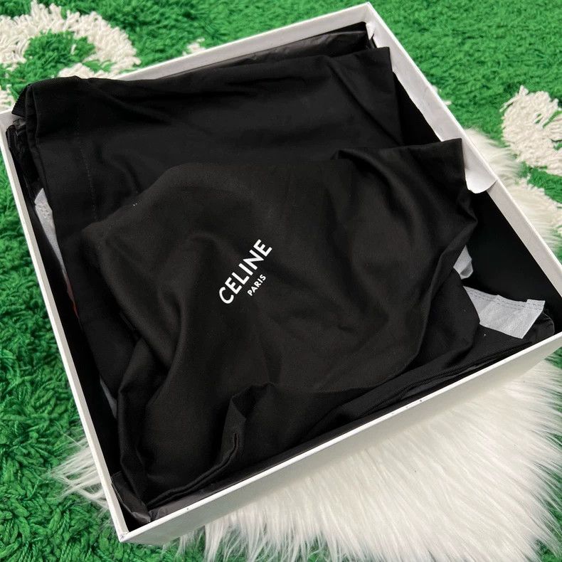 Celine Celine Canvas Boots with Logo in White Size US 7 / IT 37 - 8 Thumbnail