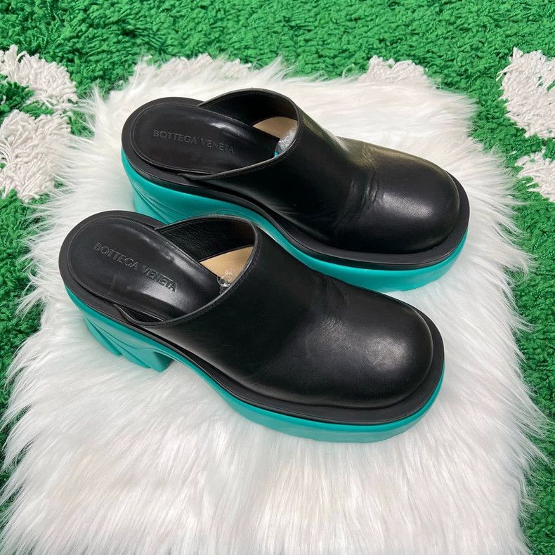 Bottega Veneta Bottega Veneta Thick-Soled High Heel Mules Size US 5 / IT 35 - 5 Thumbnail