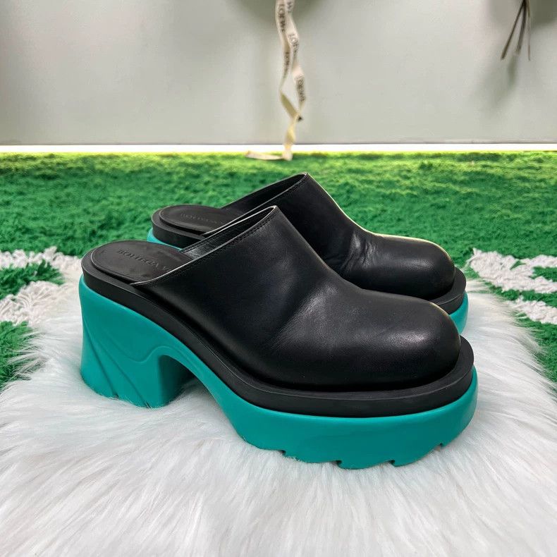 Bottega Veneta Bottega Veneta Thick-Soled High Heel Mules Size US 5 / IT 35 - 4 Thumbnail