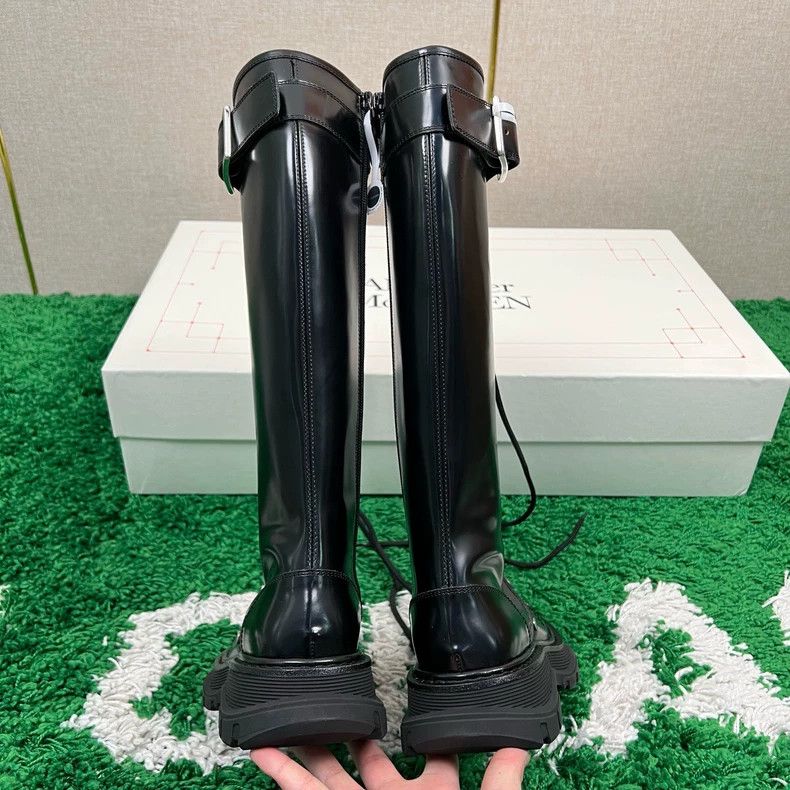 Alexander McQueen Alexander McQueen Lace-Up Tall Riding Boots Size US 5 / IT 35 - 4 Thumbnail