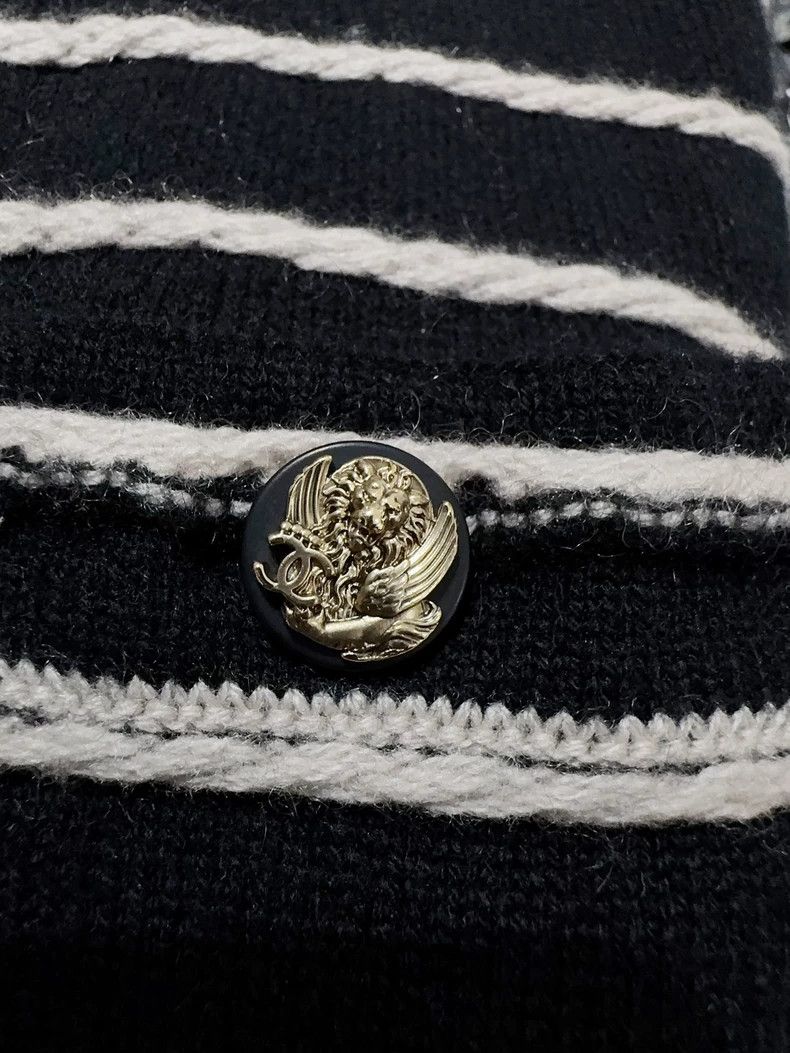 Chanel Chanel Top with Stripes and Tie Size L / US 10 / IT 46 - 5 Thumbnail