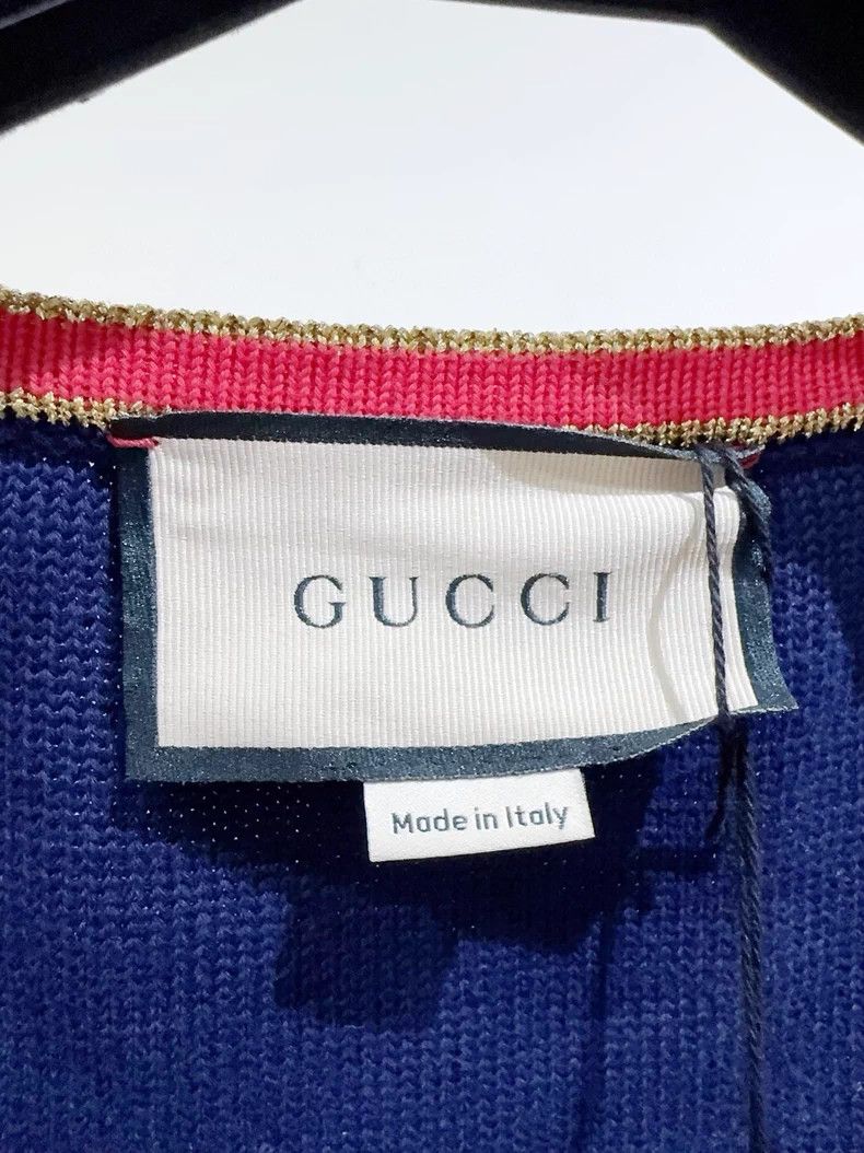 Gucci Gucci Anchor Striped Tank Top Size L / US 10 / IT 46 - 3 Thumbnail