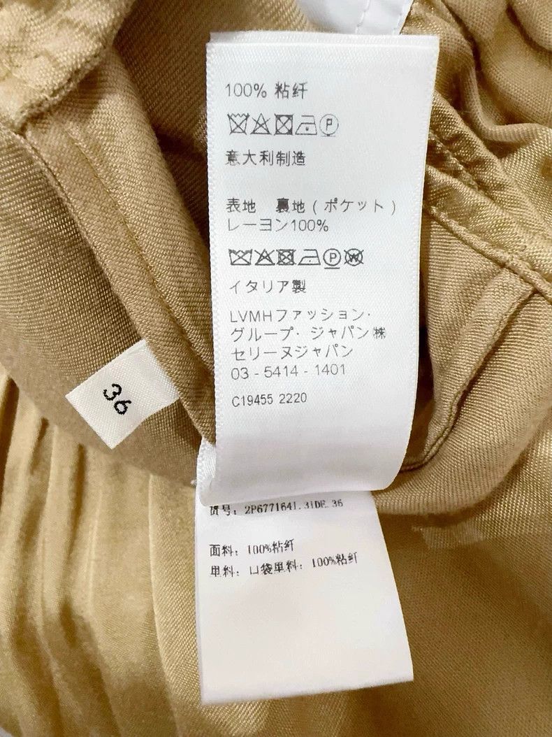 Celine Celine Gold Shorts Size 36 Pants Size 36" / US 14 / IT 50 - 5 Thumbnail