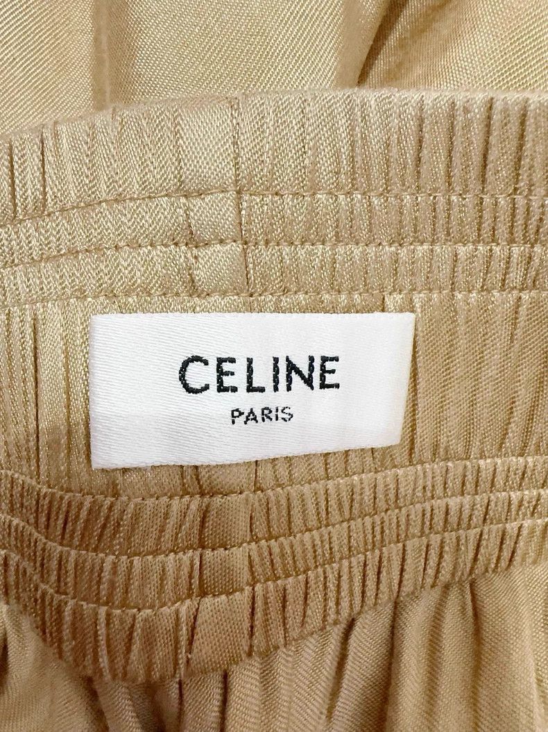 Celine Celine Gold Shorts Size 36 Pants Size 36" / US 14 / IT 50 - 4 Thumbnail