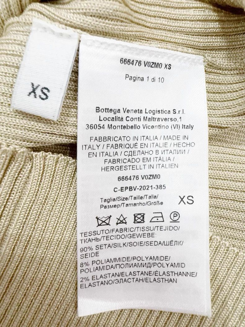 Balenciaga Bv Top with Tags and Buttons Size XS / US 0-2 / IT 36-38 - 6 Thumbnail