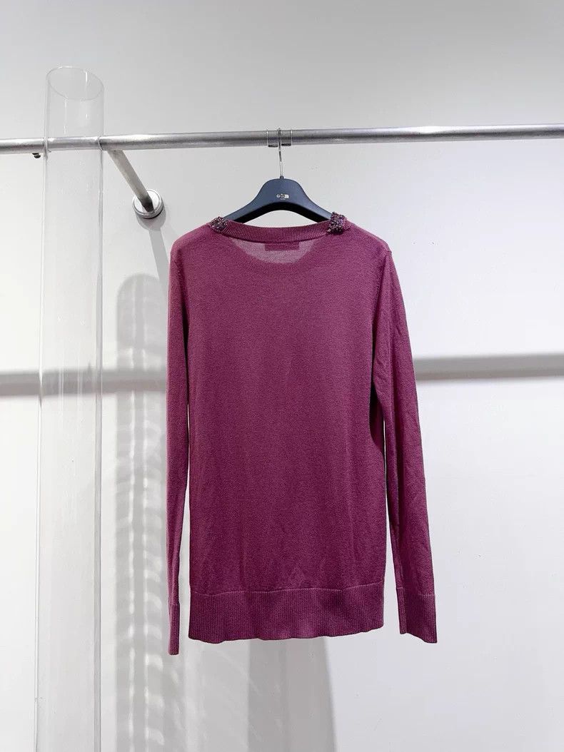Ader Error Max&Co Knitted Top with Decorative Neckline Size S / US 4 / IT 40 - 3 Thumbnail