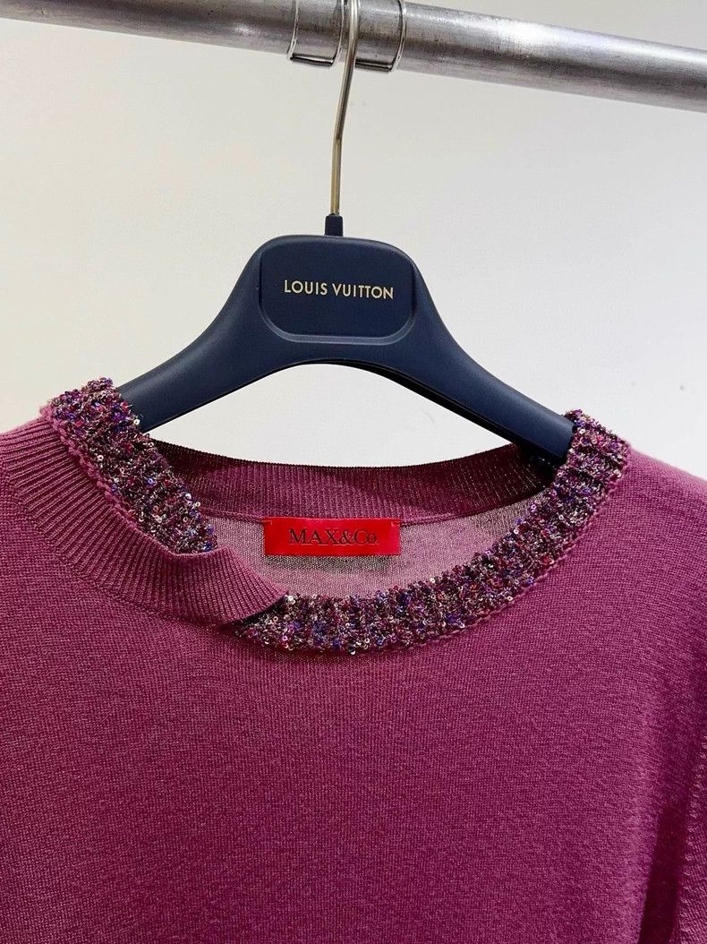 Ader Error Max&Co Knitted Top with Decorative Neckline Size S / US 4 / IT 40 - 2 Thumbnail