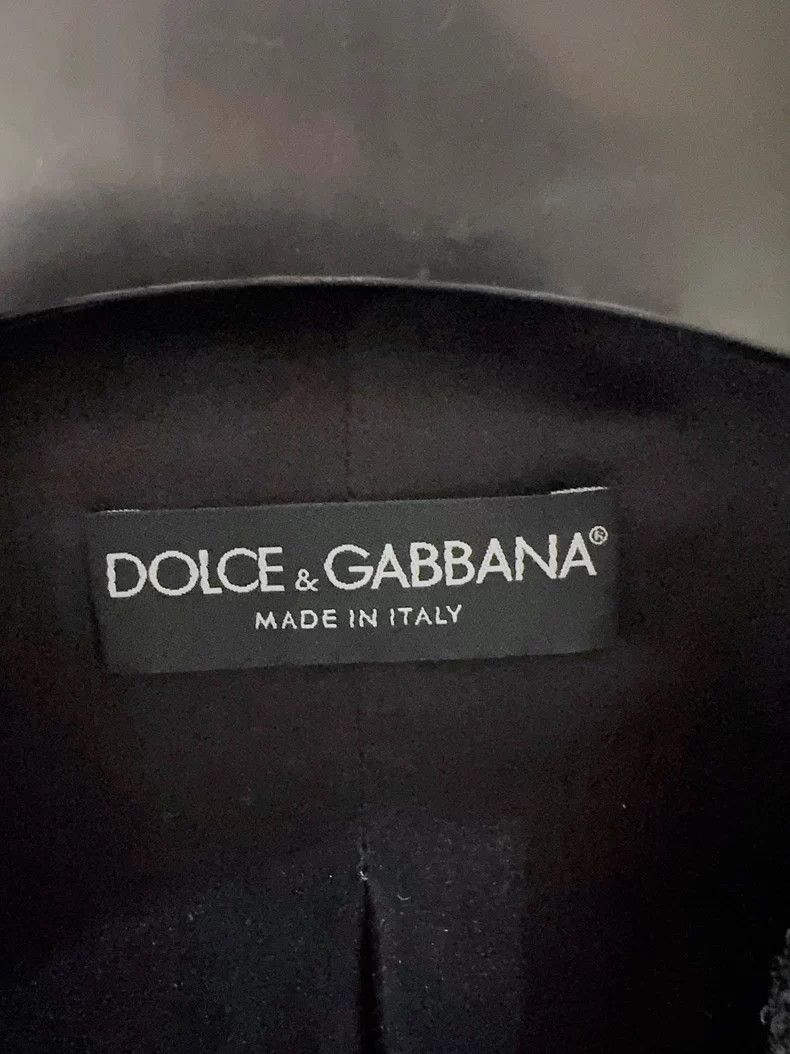 Dolce & Gabbana DG Lace Jacket with Velvet Collar Size M / US 6-8 / IT 42-44 - 2 Thumbnail