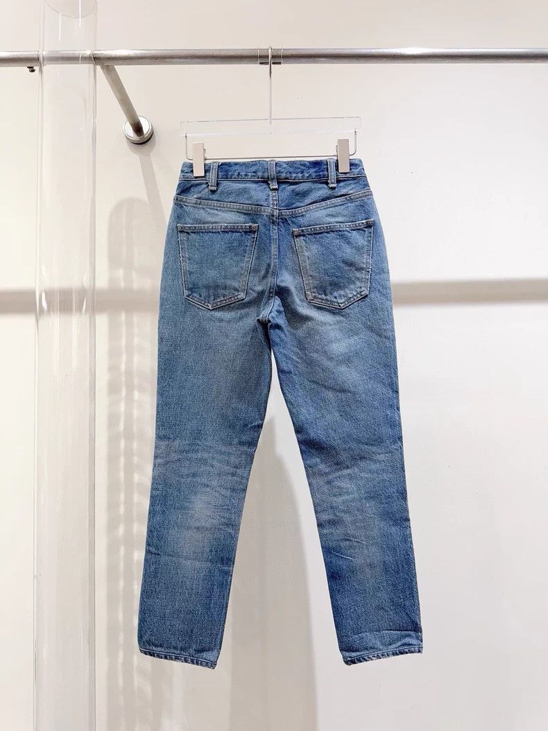 Celine New Celine High-Waisted Denim Pants Size 26" / US 2 / IT 38 - 2 Thumbnail
