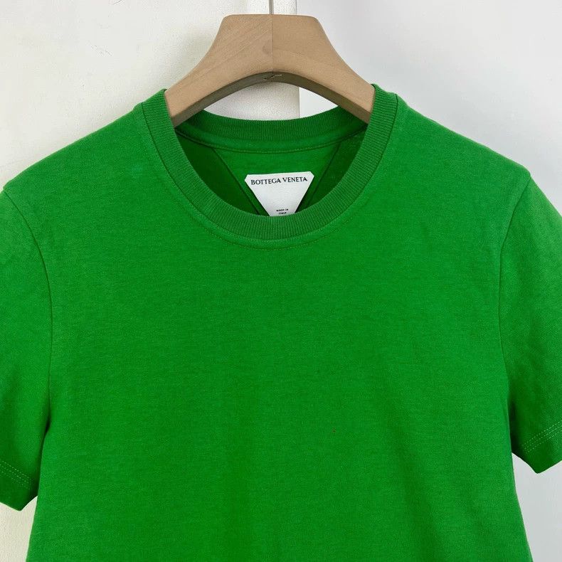 Bottega Veneta Bottega Veneta Green Short Sleeve T-shirt Size XS / US 0-2 / IT 36-38 - 4 Thumbnail