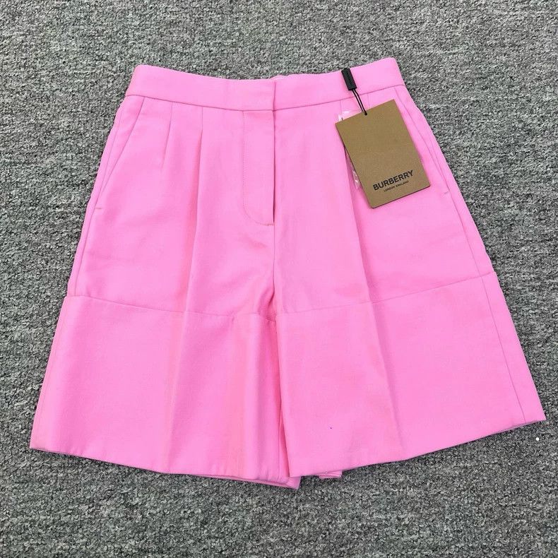 Burberry Pink Embroidered Shirt and Shorts Set Size XS / US 0-2 / IT 36-38 - 7 Thumbnail
